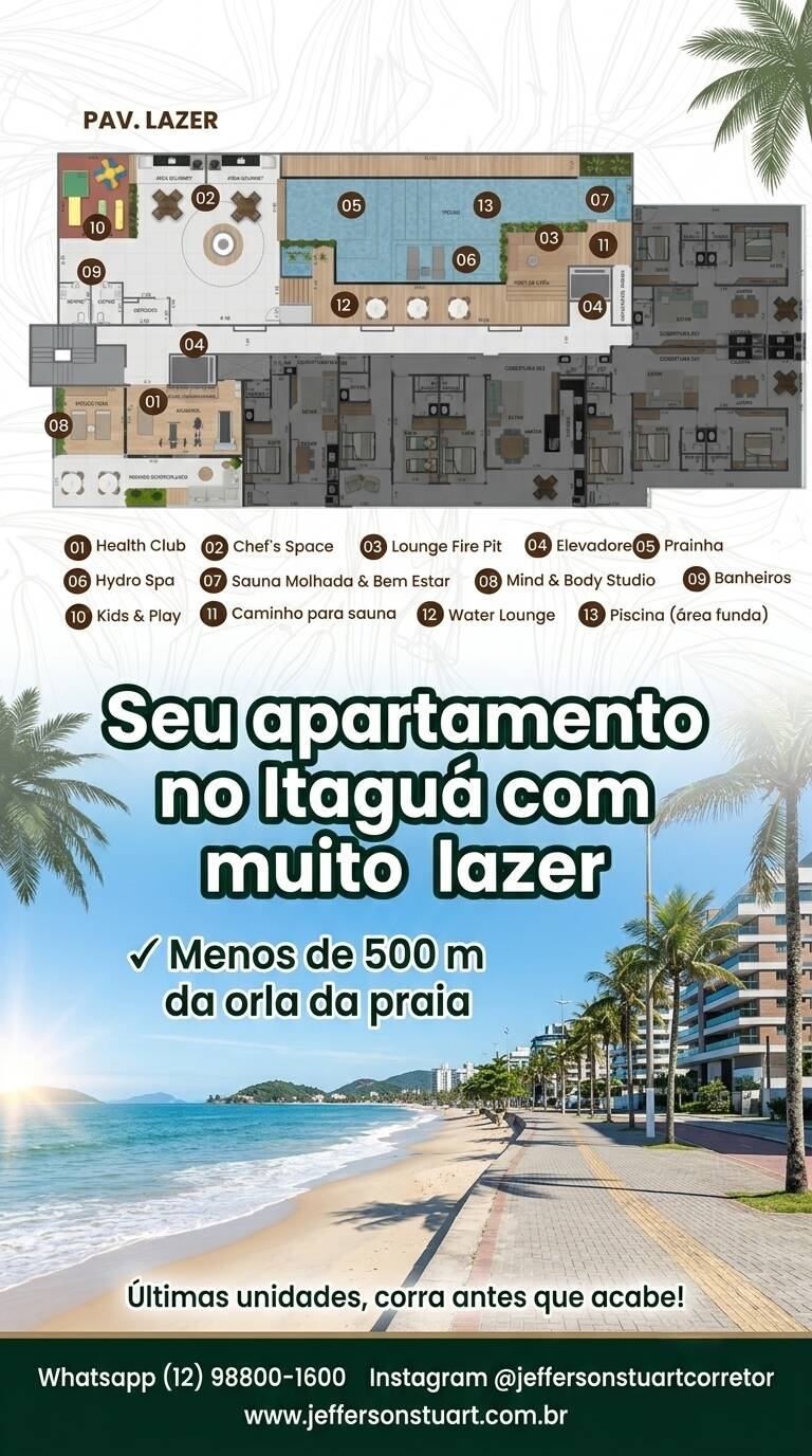 Apartamento, 1 quarto, 35 m² - Foto 3