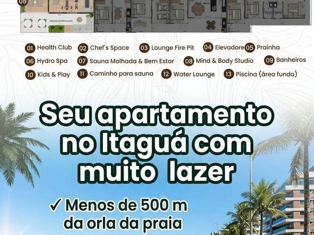 #704 - Apartamento para Venda em Ubatuba - SP - 3