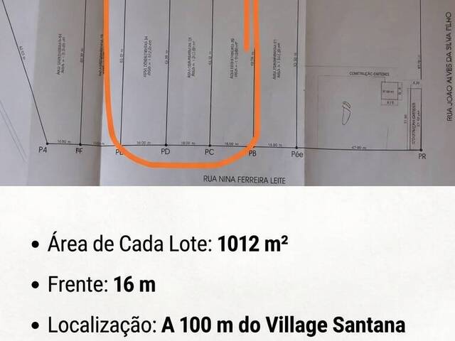 #734 - Terreno para Venda em Guaratinguetá - SP - 1